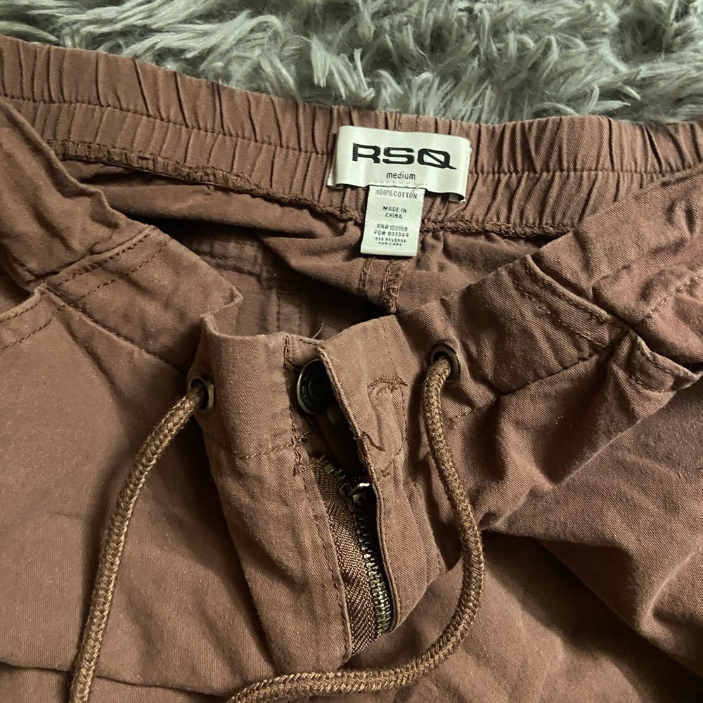 RSQ brand brown cargo pants from Garage
